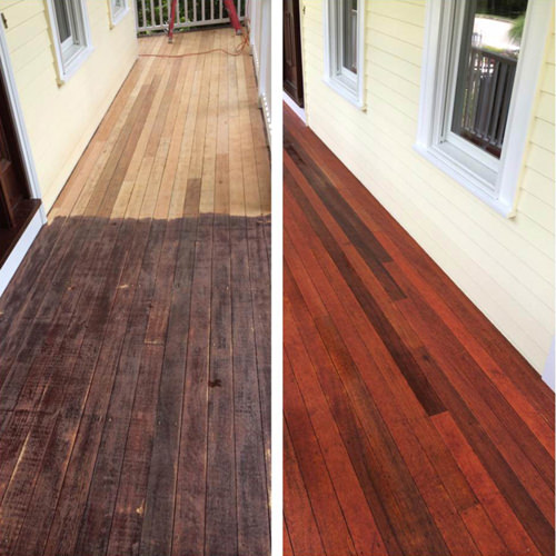 Before & After Deck