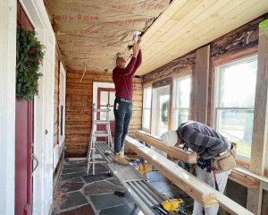 Crown molding installation